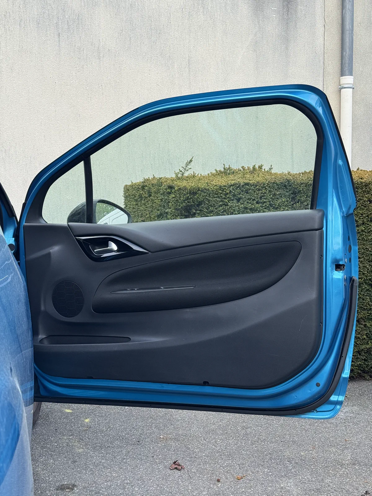 Portière après nettoyage